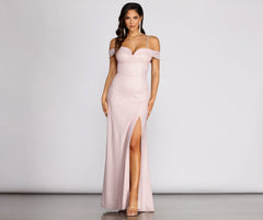 Katie Formal Off The Shoulder Mermaid Dress